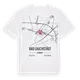 Bad Lauchstädt karta t-shirt