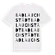 Bad Lauchstädt ordlek t-shirt