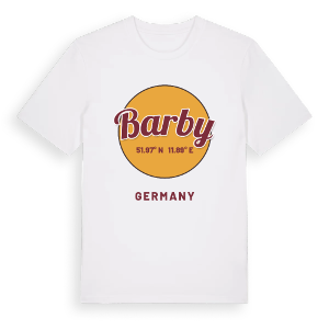 Barby cirkel t-shirt – ekologisk bomull t-shirt från Pinshirt