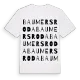 Baumersroda ordlek t-shirt