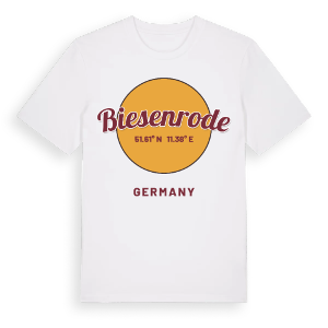 Biesenrode cirkel t-shirt – ekologisk bomull t-shirt från Pinshirt
