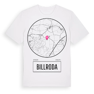 Billroda t-shirt – ekologisk bomull t-shirt från Pinshirt