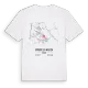 Bitterfeld-Wolfen karta t-shirt