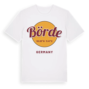 Börde cirkel t-shirt – ekologisk bomull t-shirt från Pinshirt