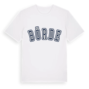Börde college t-shirt – ekologisk bomull t-shirt från Pinshirt