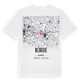 Börde karta t-shirt