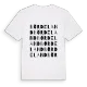 Bördeland ordlek t-shirt