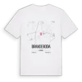 Branderoda karta t-shirt