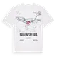 Braunsbedra karta t-shirt