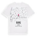 Burg karta t-shirt