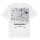 Burgenlandkreis karta t-shirt