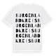 Burgenlandkreis ordlek t-shirt