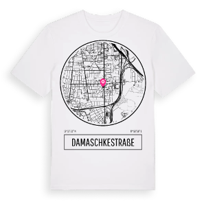 Damaschkestraße t-shirt – ekologisk bomull t-shirt från Pinshirt