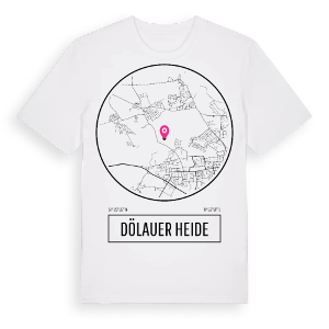 Dölauer Heide t-shirt – ekologisk bomull t-shirt från Pinshirt