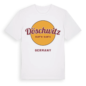 Döschwitz cirkel t-shirt – ekologisk bomull t-shirt från Pinshirt
