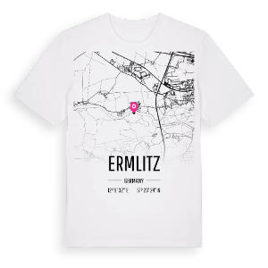 Ermlitz karta t-shirt – ekologisk bomull t-shirt från Pinshirt