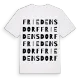 Friedensdorf ordlek t-shirt