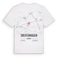 Greifenhagen karta t-shirt