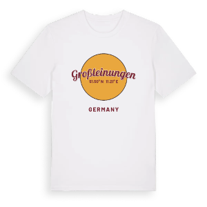 Großleinungen cirkel t-shirt – ekologisk bomull t-shirt från Pinshirt
