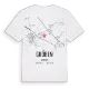Gröben karta t-shirt
