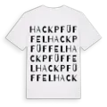Hackpfüffel ordlek t-shirt
