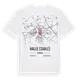 Halle (Saale) karta t-shirt