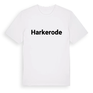 Harkerode fetstil t-shirt – ekologisk bomull t-shirt från Pinshirt