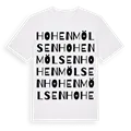Hohenmölsen ordlek t-shirt