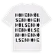 Hohenmölsen ordlek t-shirt