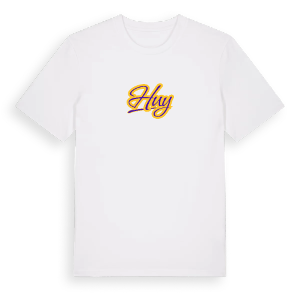 Huy baseball t-shirt – ekologisk bomull t-shirt från Pinshirt