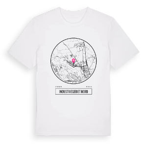 Industriegebiet Nord t-shirt – ekologisk bomull t-shirt från Pinshirt