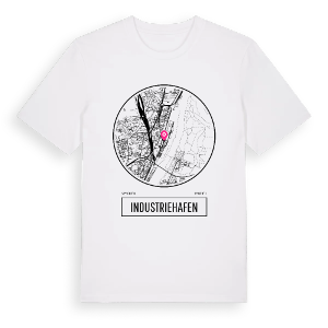 Industriehafen t-shirt – ekologisk bomull t-shirt från Pinshirt
