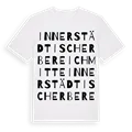 Innerstädtischer Bereich Mitte ordlek t-shirt