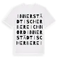 Innerstädtischer Bereich Nord ordlek t-shirt