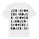 Jerichower Land ordlek t-shirt