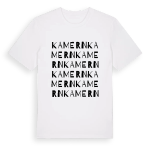 Kamern ordlek t-shirt – ekologisk bomull t-shirt från Pinshirt