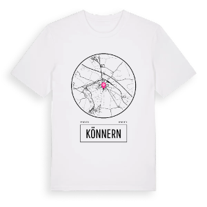 Könnern t-shirt – ekologisk bomull t-shirt från Pinshirt