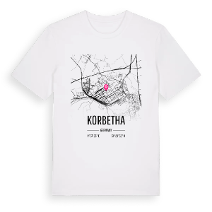Korbetha karta t-shirt – ekologisk bomull t-shirt från Pinshirt