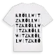 Kröllwitz ordlek t-shirt