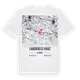 Landkreis Harz karta t-shirt