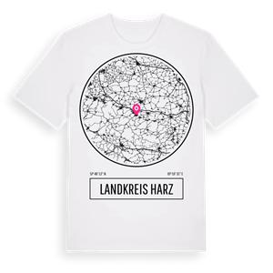 Landkreis Harz t-shirt – ekologisk bomull t-shirt från Pinshirt