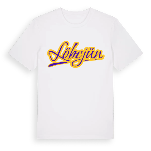 Löbejün baseball t-shirt – ekologisk bomull t-shirt från Pinshirt