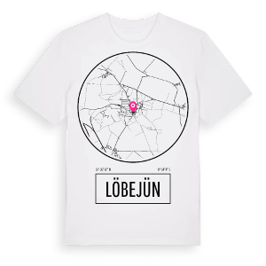 Löbejün t-shirt – ekologisk bomull t-shirt från Pinshirt