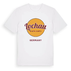 Lochau cirkel t-shirt – ekologisk bomull t-shirt från Pinshirt