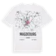 Magdeburg karta t-shirt