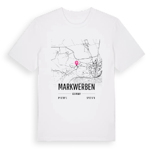 Markwerben karta t-shirt – ekologisk bomull t-shirt från Pinshirt
