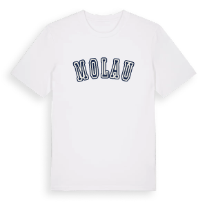 Molau college t-shirt – ekologisk bomull t-shirt från Pinshirt