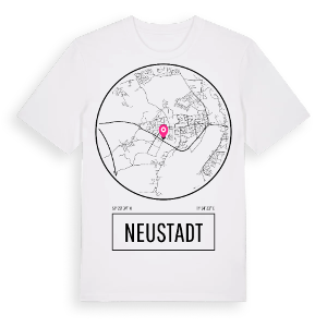 Neustadt t-shirt – ekologisk bomull t-shirt från Pinshirt
