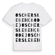 Oschersleben (Bode) ordlek t-shirt