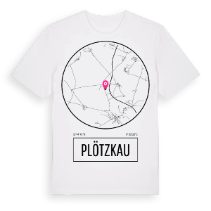 Plötzkau t-shirt – ekologisk bomull t-shirt från Pinshirt